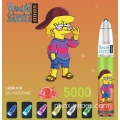 Randm Dazzle 5000puffs originais Vaporizador descartável